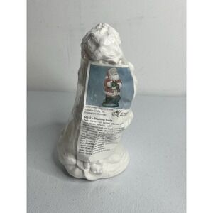 Vtg California Creations Stocking Santa‎ 94242 Plaster Figure Ready To Paint